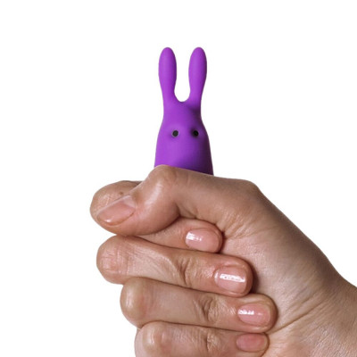 Вибропуля Adrien Lastic Pocket Vibe Rabbit Purple со стимулирующими ушками Вибропуля Adrien Lastic Pocket Vibe Rabbit Purple со стимулирующими ушками