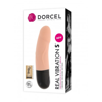 Вібратор Dorcel Real Vibration S Flesh Вібратор Dorcel Real Vibration S Flesh