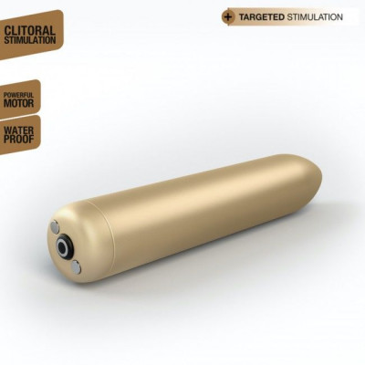 Вібрпоуля, яка перезаряджається Dorcel Rocket Bullet Gold Вібрпоуля, яка перезаряджається Dorcel Rocket Bullet Gold