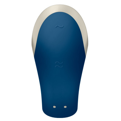 Смарт-вибратор для пар Satisfyer Double Love (Blue) Смарт-вибратор для пар Satisfyer Double Love (Blue)