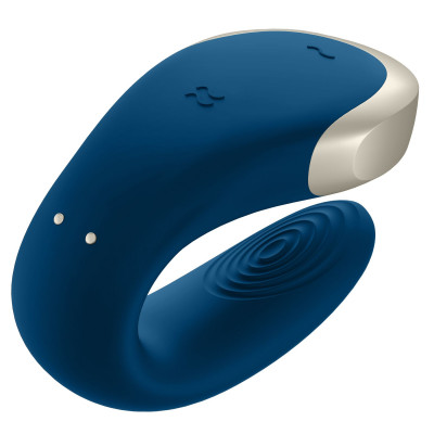 Смарт-вибратор для пар Satisfyer Double Love (Blue) Смарт-вибратор для пар Satisfyer Double Love (Blue)