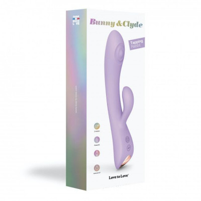 Вібратор-кролик зі спрямованим масажем точки G - Love To Love Bunny&Clyde - Viva Mauve Вібратор-кролик зі спрямованим масажем точки G - Love To Love Bunny&Clyde - Viva Mauve