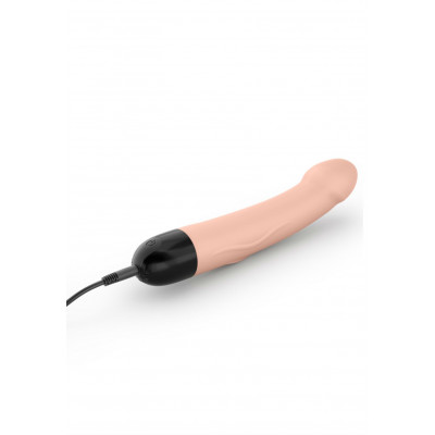 Вібратор Dorcel Real Vibration M Flesh 2.0, діаметр 3,7см, перезаряджається, для точки G Вібратор Dorcel Real Vibration M Flesh 2.0, діаметр 3,7см, перезаряджається, для точки G