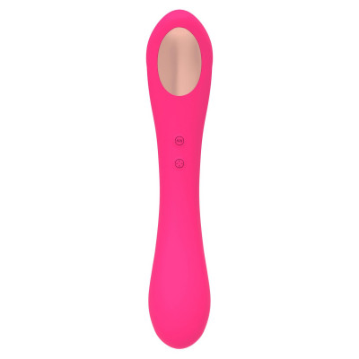 Вибратор и вакуумный клиторальный стимулятор 2-в-1 Alive Quiver Magenta Pink обновленная модель Вибратор и вакуумный клиторальный стимулятор 2-в-1 Alive Quiver Magenta Pink обновленная модель
