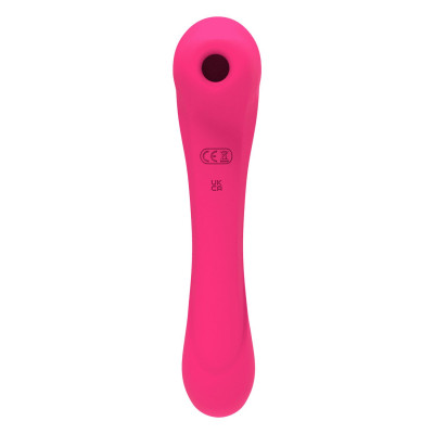 Вибратор и вакуумный клиторальный стимулятор 2-в-1 Alive Quiver Magenta Pink обновленная модель Вибратор и вакуумный клиторальный стимулятор 2-в-1 Alive Quiver Magenta Pink обновленная модель