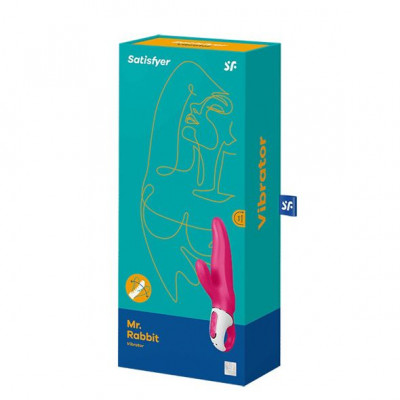 Мощный вибратор-кролик Satisfyer Vibes Mr. Rabbit, два мотора, литой силикон, 12 режимов работы Мощный вибратор-кролик Satisfyer Vibes Mr. Rabbit, два мотора, литой силикон, 12 режимов работы