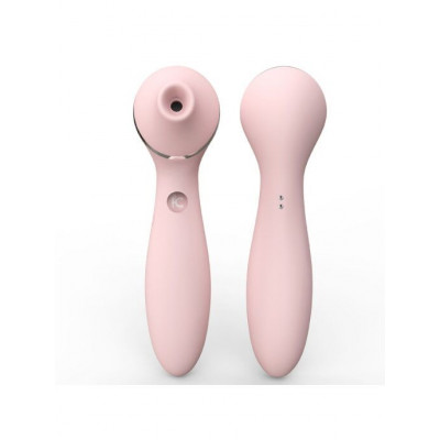 Вакуумний вібратор KisToy Polly Plus Pink Вакуумний вібратор KisToy Polly Plus Pink