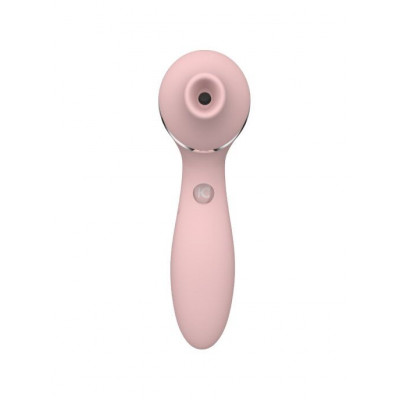 Вакуумний вібратор KisToy Polly Plus Pink Вакуумний вібратор KisToy Polly Plus Pink
