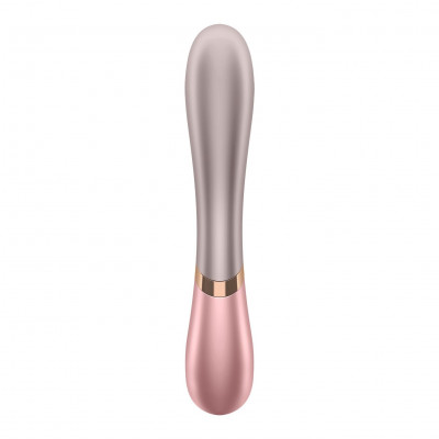 Смарт вібратор-кролик із підігрівом Satisfyer Hot Lover Pink