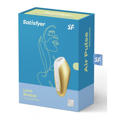 Миниатюрный вакуумный стимулятор Satisfyer Love Breeze Yellow Миниатюрный вакуумный стимулятор Satisfyer Love Breeze Yellow