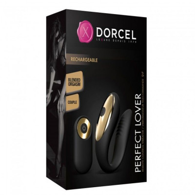 Вибратор для пар Dorcel PERFECT LOVER с пультом ДУ, 10 режимов работы, 2 мотора Вибратор для пар Dorcel PERFECT LOVER с пультом ДУ, 10 режимов работы, 2 мотора