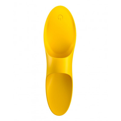 Вібратор на палець Satisfyer Teaser Dark Yellow Вібратор на палець Satisfyer Teaser Dark Yellow