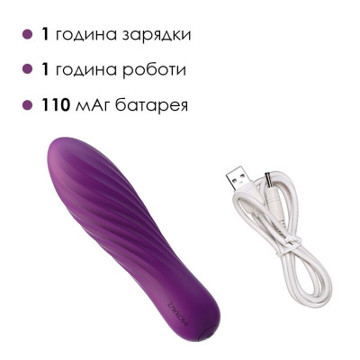 Потужний міні-вібратор Svakom Tulip Violet Потужний міні-вібратор Svakom Tulip Violet