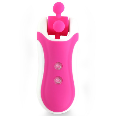 Стимулятор з імітацією оральних ласк FeelzToys - Clitella Oral Clitoral Stimulator Pink Стимулятор з імітацією оральних ласк FeelzToys - Clitella Oral Clitoral Stimulator Pink
