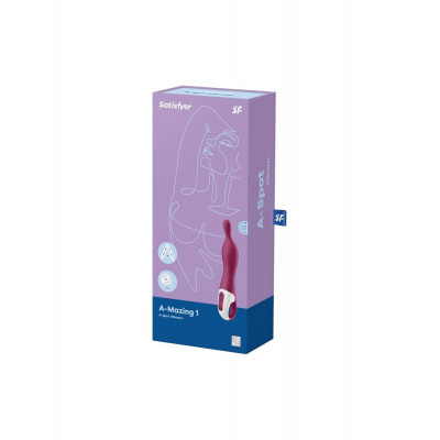 Вібратор для точки А Satisfyer A-Mazing 1 Berry Вібратор для точки А Satisfyer A-Mazing 1 Berry