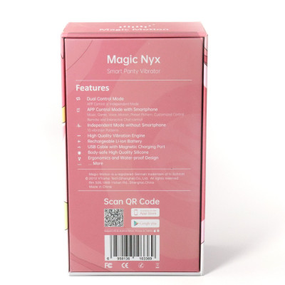 Смартвібратор у трусики Magic Motion Nyx Смартвібратор у трусики Magic Motion Nyx