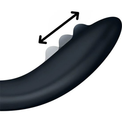 Вібратор із перлинною стимуляцією точки G Satisfyer Rrrolling Explosion Black Вібратор із перлинною стимуляцією точки G Satisfyer Rrrolling Explosion Black