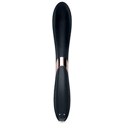 Вібратор із перлинною стимуляцією точки G Satisfyer Rrrolling Explosion Black Вібратор із перлинною стимуляцією точки G Satisfyer Rrrolling Explosion Black