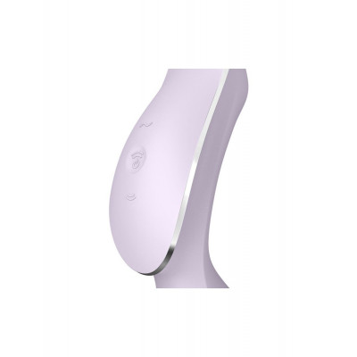 Вакуумный стимулятор с вибрацией Satisfyer Curvy Trinity 2 Violet Вакуумный стимулятор с вибрацией Satisfyer Curvy Trinity 2 Violet