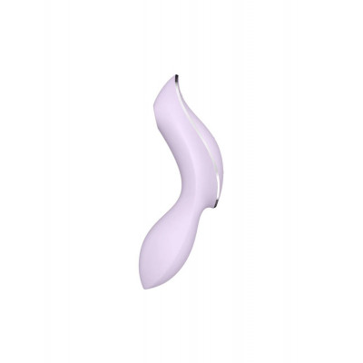 Вакуумный стимулятор с вибрацией Satisfyer Curvy Trinity 2 Violet Вакуумный стимулятор с вибрацией Satisfyer Curvy Trinity 2 Violet