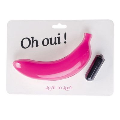 Вибратор банан Love To Love OH OUI (БАНАН), реалистичный с вибропулей Вибратор банан Love To Love OH OUI (БАНАН), реалистичный с вибропулей