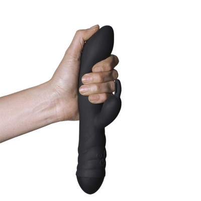 Вібратор кролик зі спіральним 3D-масажем Adrien Lastic Twister Вібратор кролик зі спіральним 3D-масажем Adrien Lastic Twister
