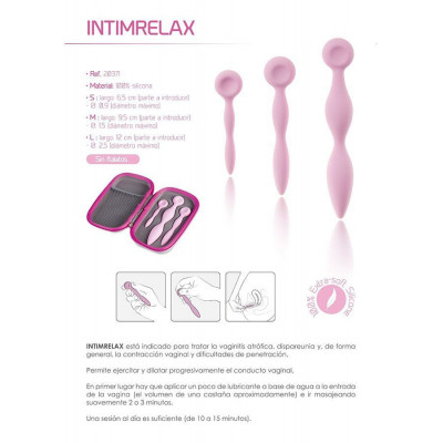 Система відновлення при вагініті Femintimate Intimrelax для зняття спазмів при введенні Система відновлення при вагініті Femintimate Intimrelax для зняття спазмів при введенні