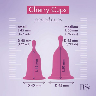 Менструальні чаші RIANNE S Femcare — Cherry Cup Менструальні чаші RIANNE S Femcare — Cherry Cup