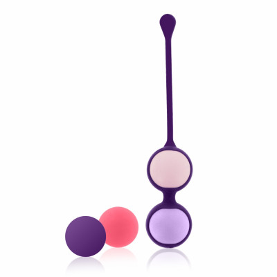 Вагинальные шарики 4шт Rianne S Pussy Playballs CORAL ROSE Вагинальные шарики 4шт Rianne S Pussy Playballs CORAL ROSE
