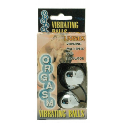 Вагинальные шарики Vibrating Balls, SILVER