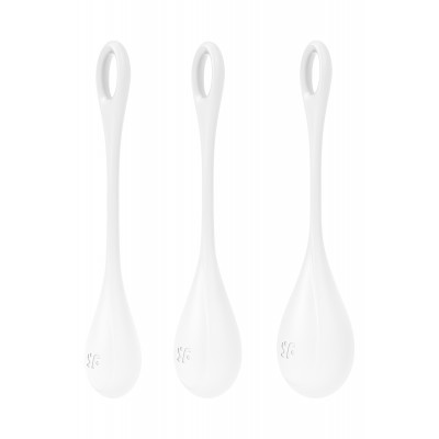 T360187 Набор вагинальных шариков Satisfyer Yoni Power 1 White T360187 Набор вагинальных шариков Satisfyer Yoni Power 1 White