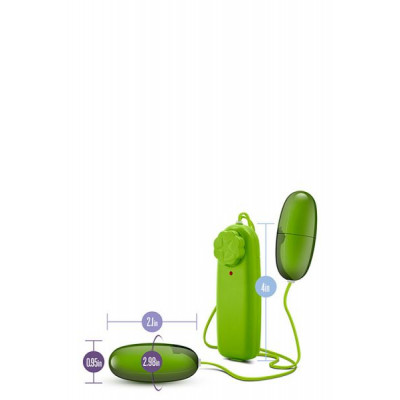 T330763 Двойное виброяйцо B YOURS DOUBLE POP EGGS LIME