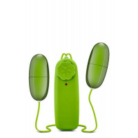 T330763 Двойное виброяйцо B YOURS DOUBLE POP EGGS LIME