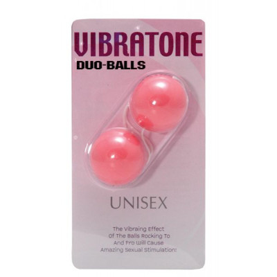 Шарики вагинальные VIBRATONE DUO BALLS PINK BLISTERCARD