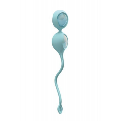 Вагинальные шарики OVO L1A LOVE BALL, LIGHT BLUE