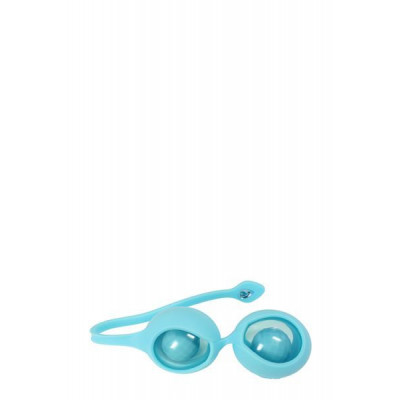 Вагинальные шарики OVO L1A LOVE BALL, LIGHT BLUE
