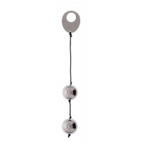 Вагинальные шарики DOMINO METALLIC BALLS, SILVER