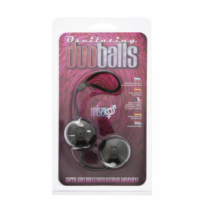 Шарики MARBILIZED DUO BALLS, BLACK