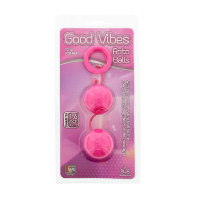 Вагинальные шарики Roto Balls, PINK