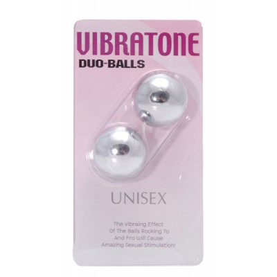 Вагинальные шарики DUO BALLS,SILVER