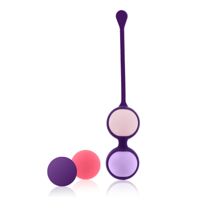 Вагинальные шарики 4шт Rianne S Pussy Playballs Purple ROSE Вагинальные шарики 4шт Rianne S Pussy Playballs Purple ROSE