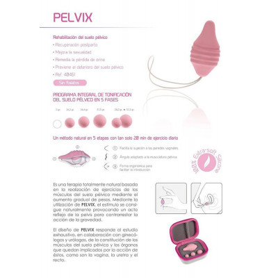 Тренажер Кегеля Femintimate Pelvix Concept з набором вантажів, анатомічно правильний Тренажер Кегеля Femintimate Pelvix Concept з набором вантажів, анатомічно правильний