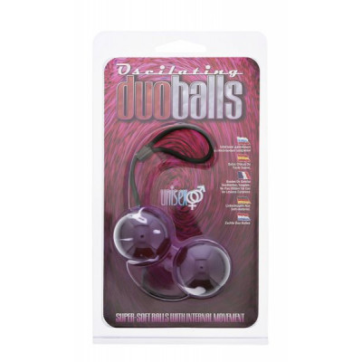 Вагинальные шарики Marbelized DUO BALLS, PURPLE