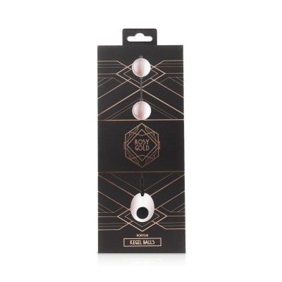 RG00827 Вагинальные шарики Rosy Gold Nouveau Ben Wa Balls
