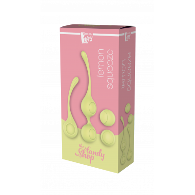 Вагинальные шарики Dream Toys THE CANDY SHOP LEMON SQUEEZE Вагинальные шарики Dream Toys THE CANDY SHOP LEMON SQUEEZE